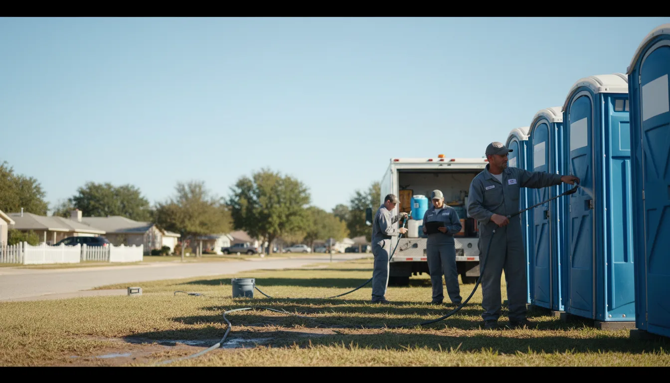 Long-Term Portable Toilet Rental in Fort Smith, AR near me